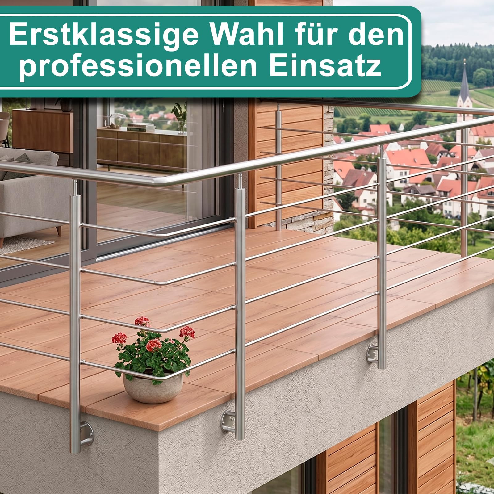 PRIOstahl Rundstabverbinder 12 x 1,5 mm Edelstahl V2A 1 Stück