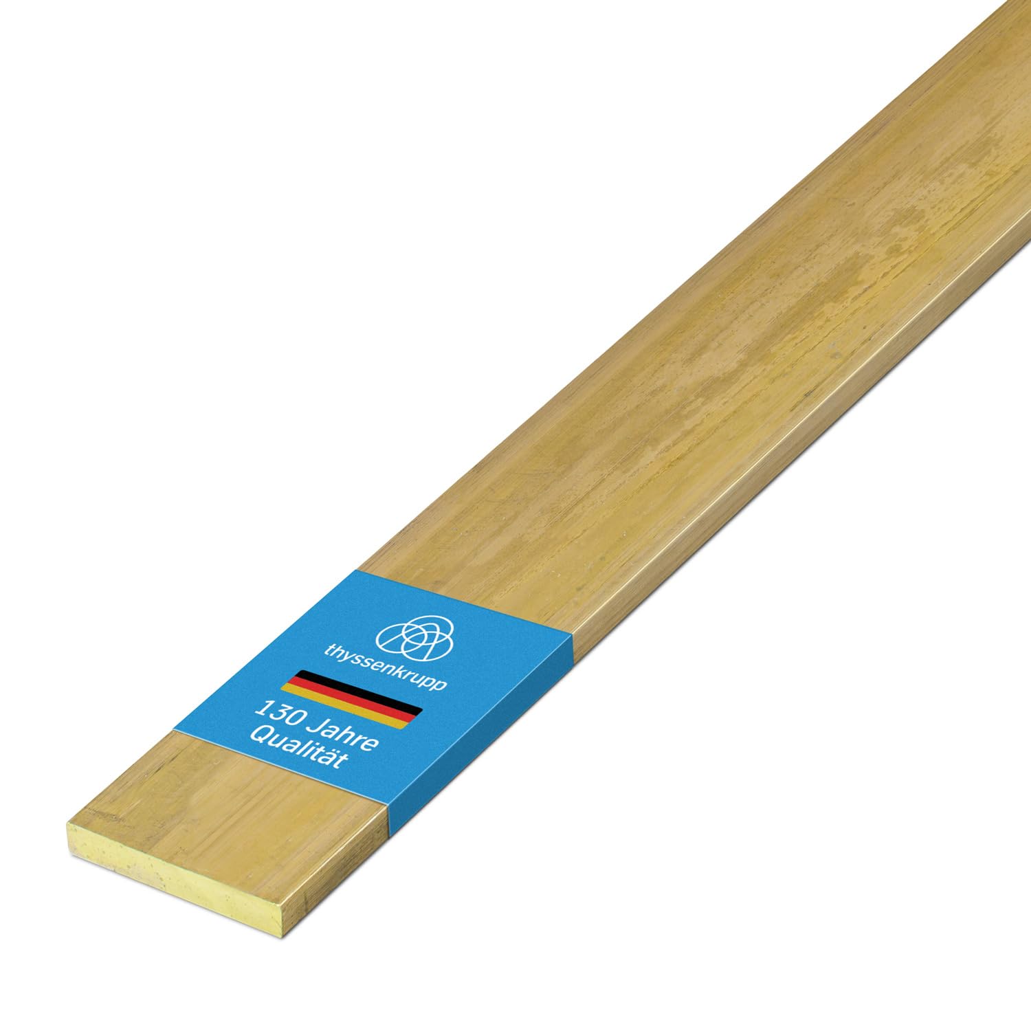 thyssenkrupp Messing Flachprofil CW617N 10x3 mm 1500 mm Flachstab
