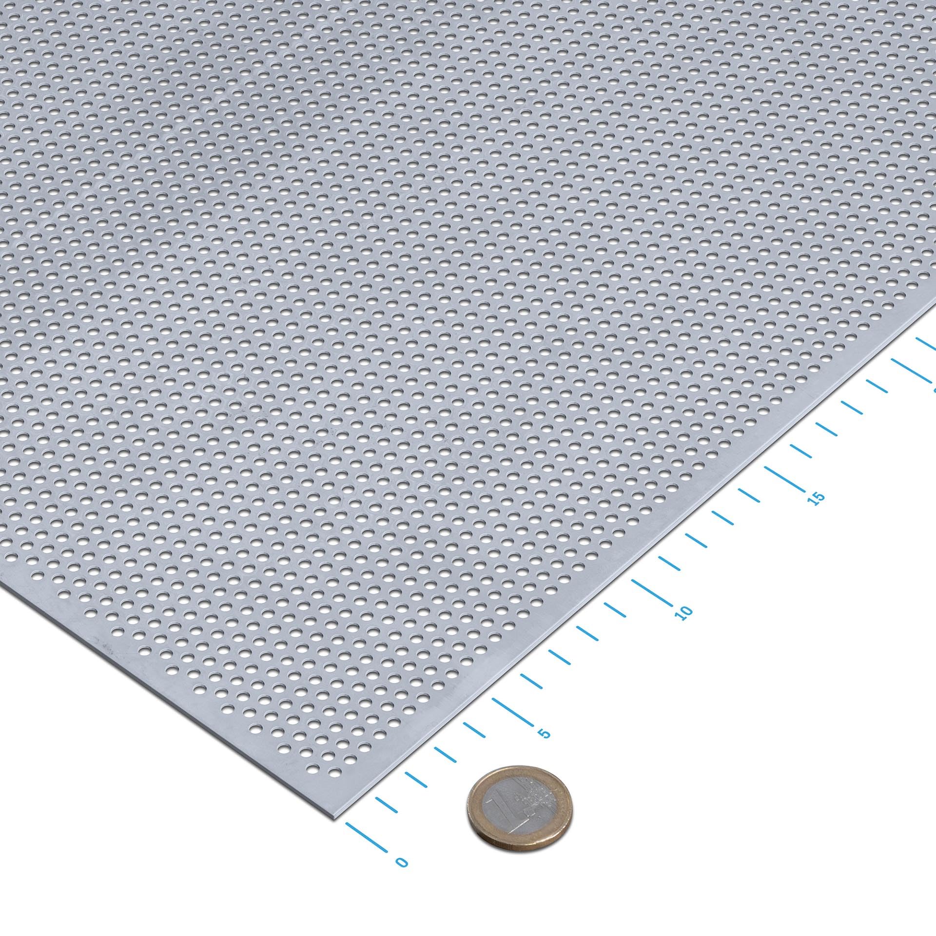 thyssenkrupp Stainless Steel Lochblech QG10-15 1000x750 mm