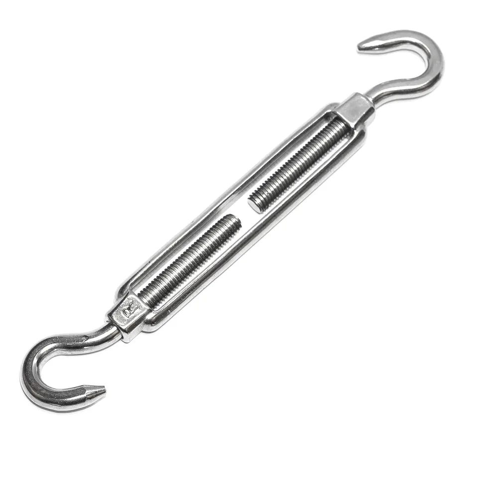 PRIOstahl Spannschloss M10 Haken-Haken Edelstahl V4A