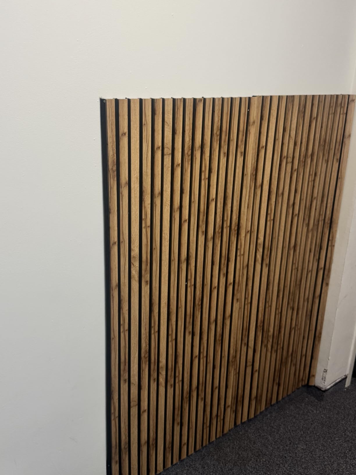 Hexim Akustikpaneele 138,5x60cm Catania Oak 0,83qm MDF Filz