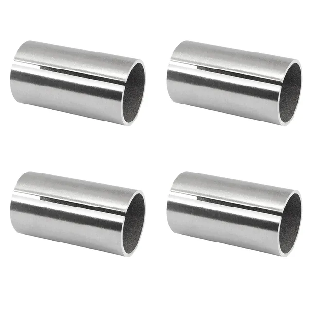 PRIOstahl Rohrverbinder Ø42,4mm 4 Stück Edelstahl V2A