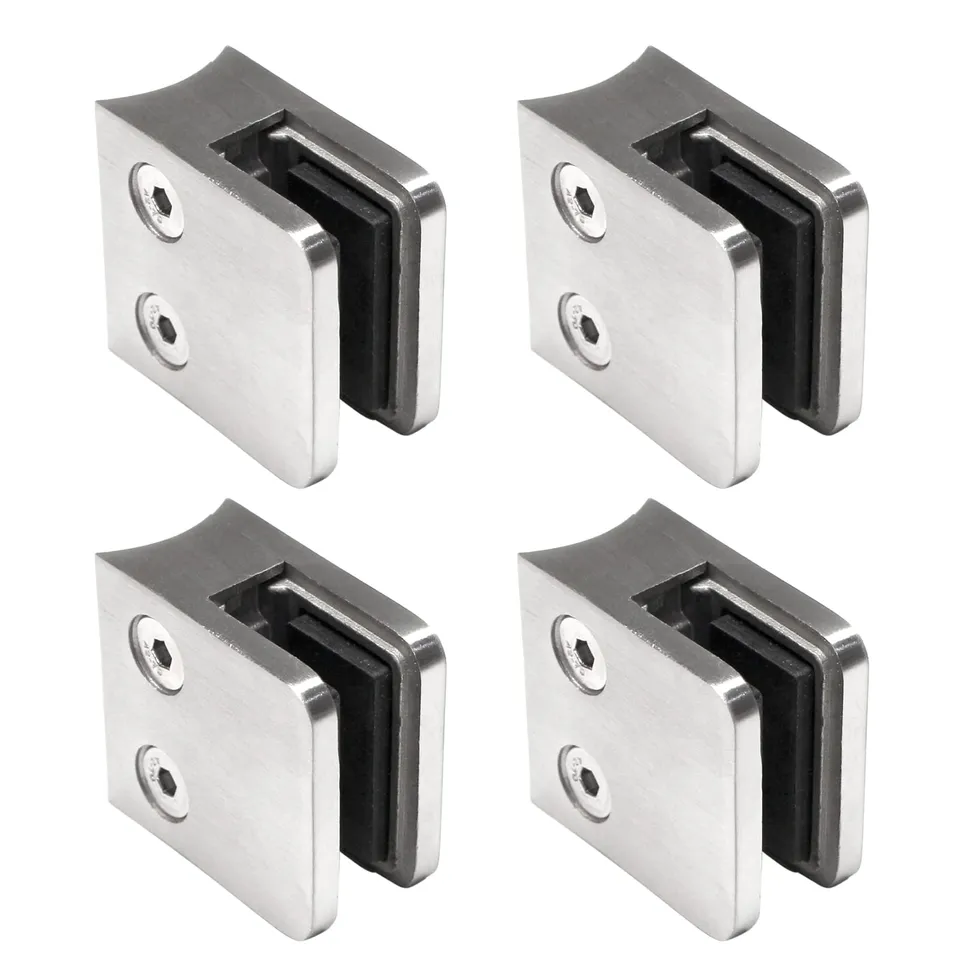 PRIOstahl Glashalter 42,4mm 4 Stück für 6mm Glas