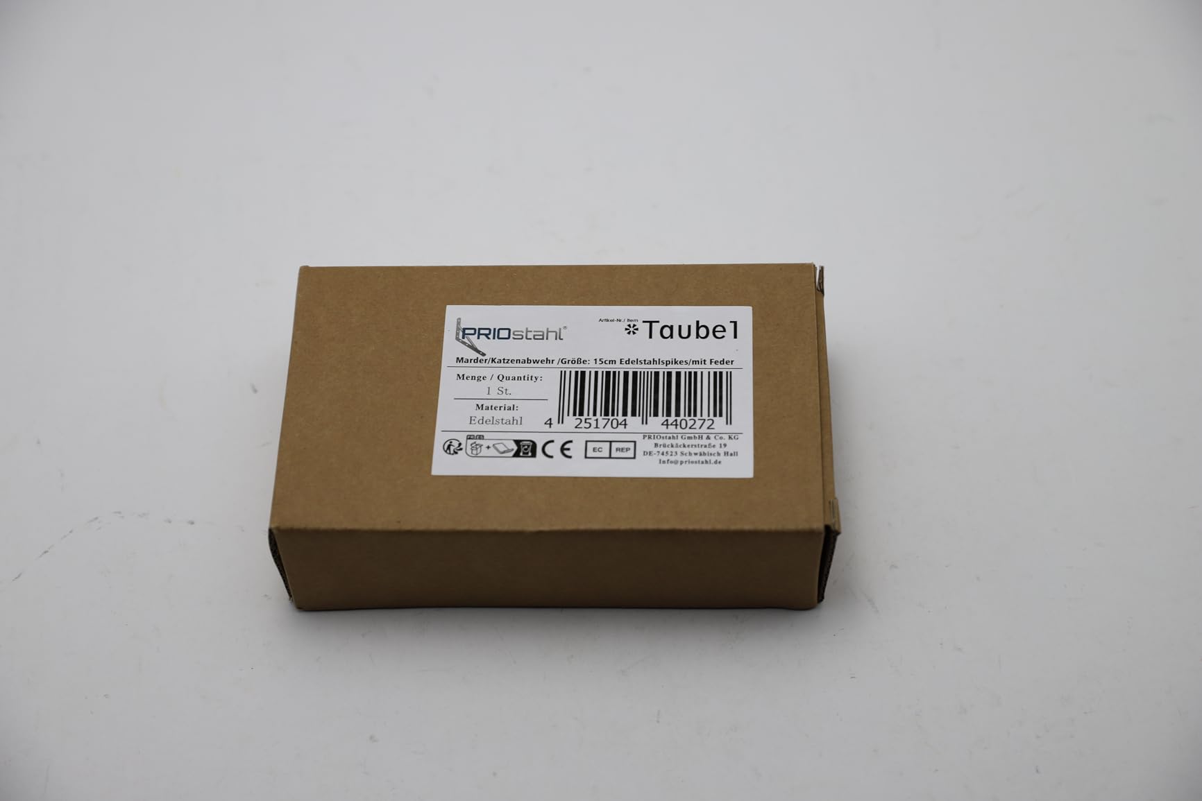 PRIOstahl Marderabwehrgürtel 120 mm Edelstahl 1 Stück