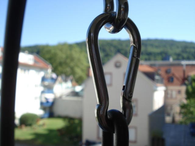 PRIOstahl Karabiner Edelstahl 4x40mm V4A 5 Stück rostfrei