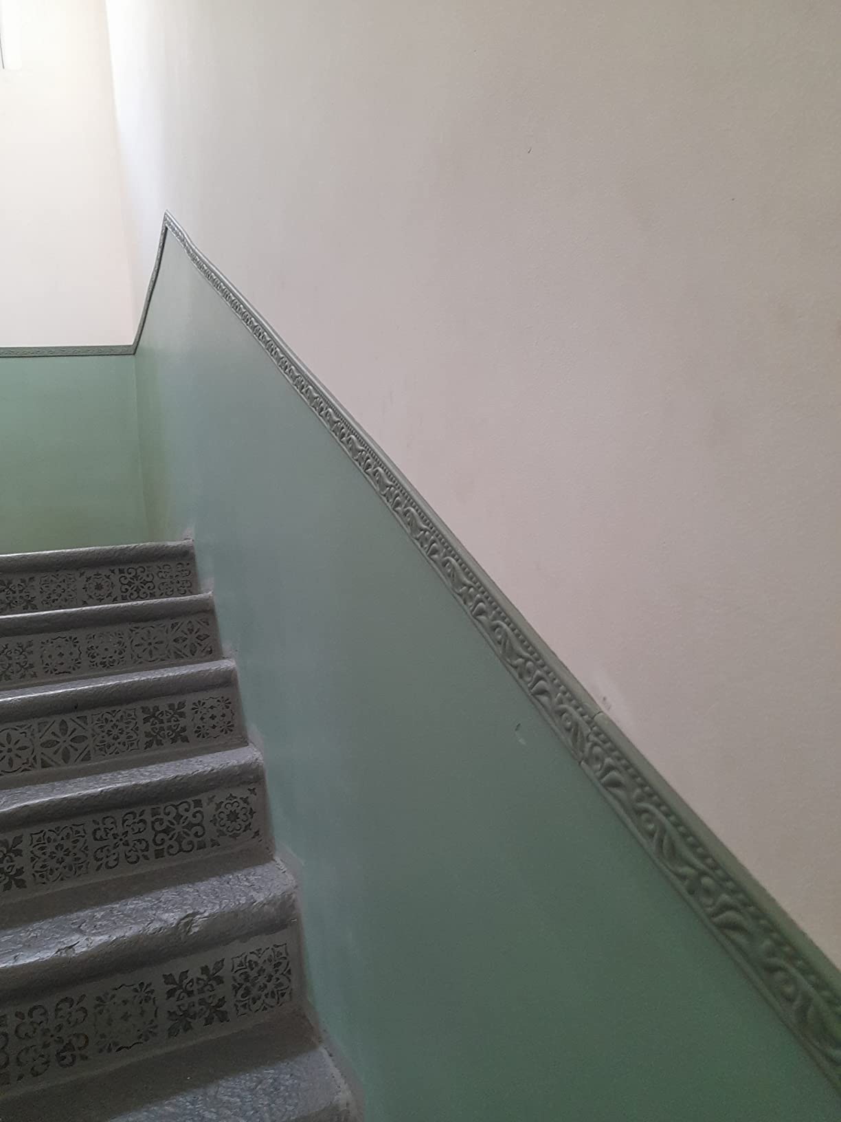 Hexim Stuckleisten M-10 Flachleiste 45x8 mm 30 Meter überstreichbar