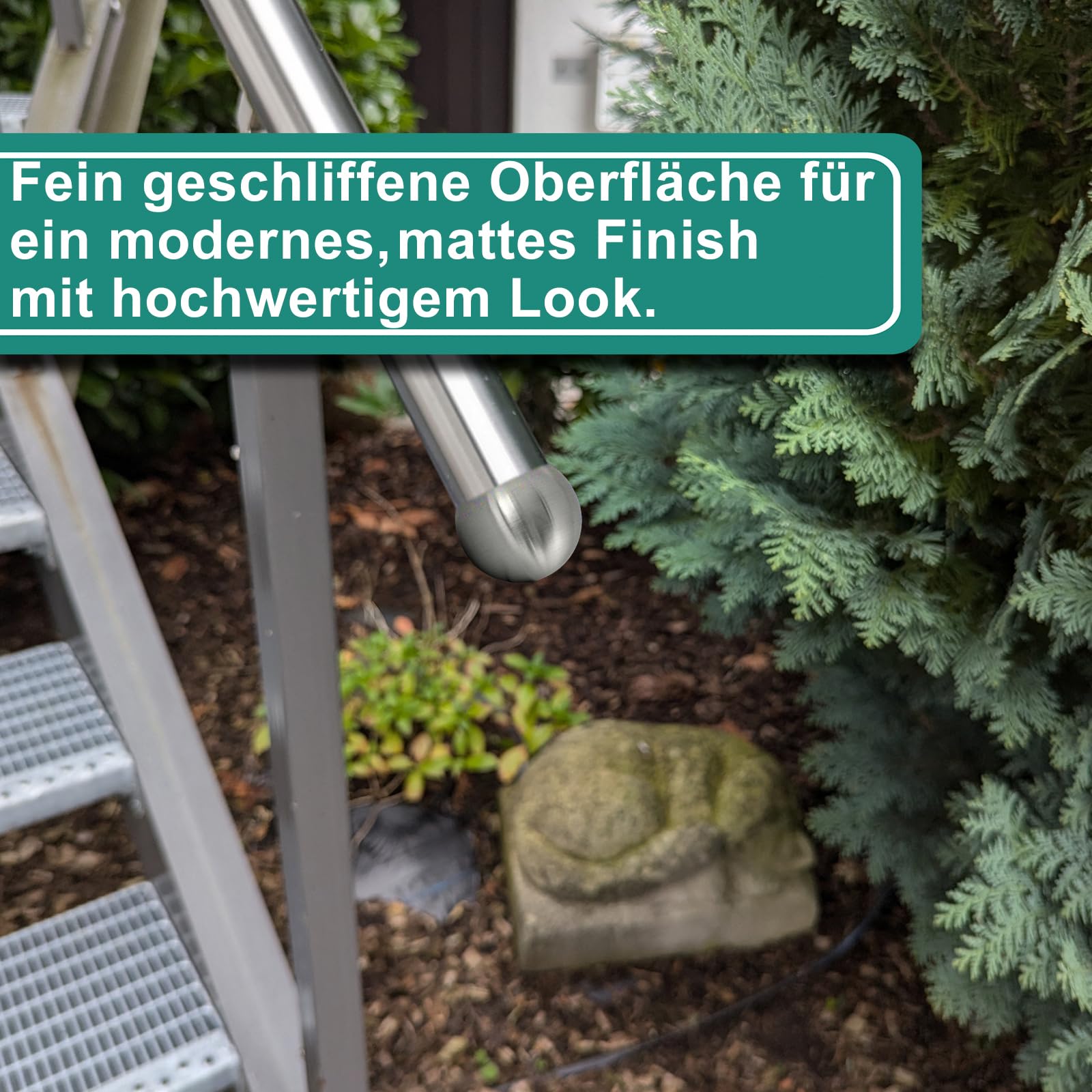 PRIOstahl Geländerbau Rohrstopfen 42,4mm V2A 1 Stück