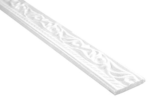 Hexim Stuckleisten M-10 Flachleiste 45x8 mm 30 Meter überstreichbar
