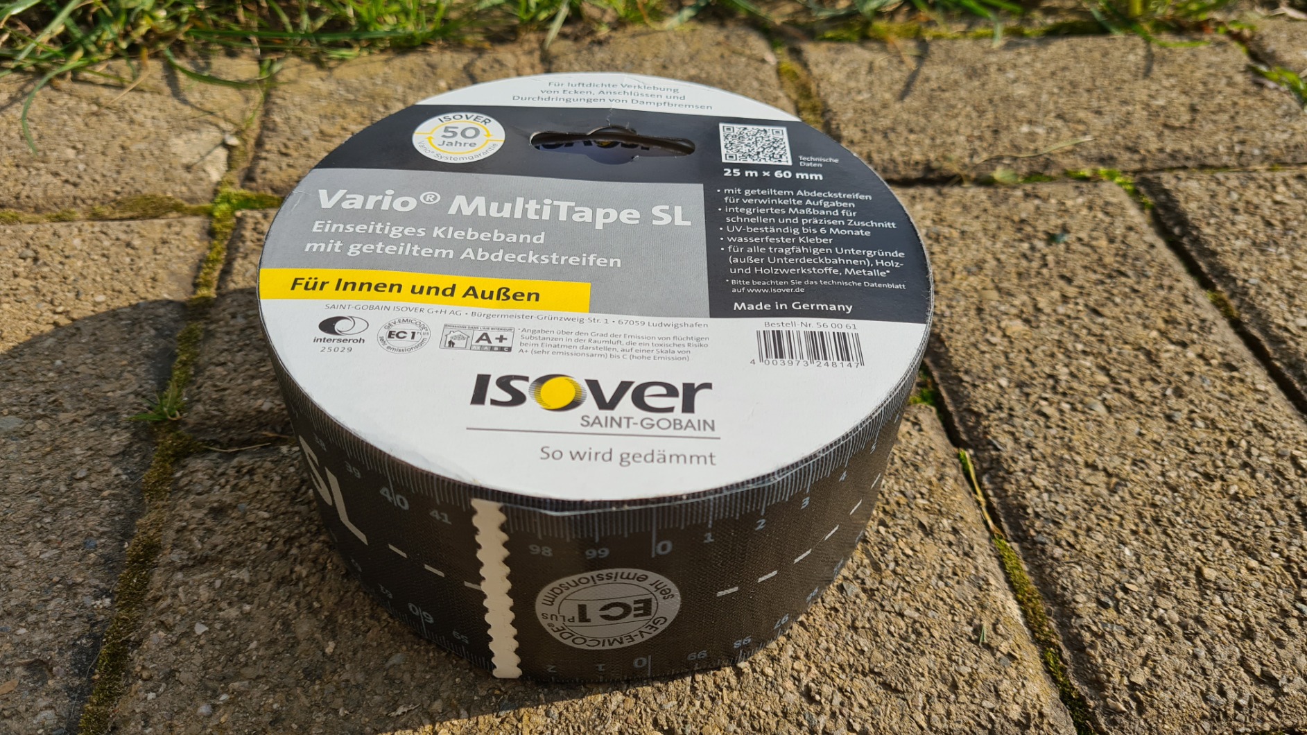 Isover Vario Multitape SL Klebeband 25 m x 60 mm