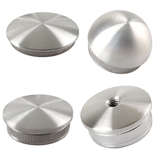 PRIOstahl Geländerbau Rohrstopfen V2A 42,4 mm 1 Stück