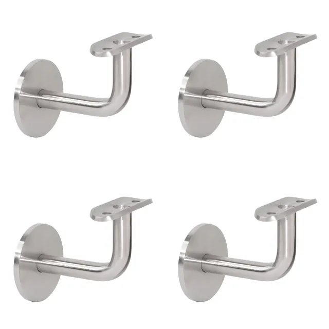 PRIOstahl Handlaufhalter 42,4mm Edelstahl V2A 4 Stück