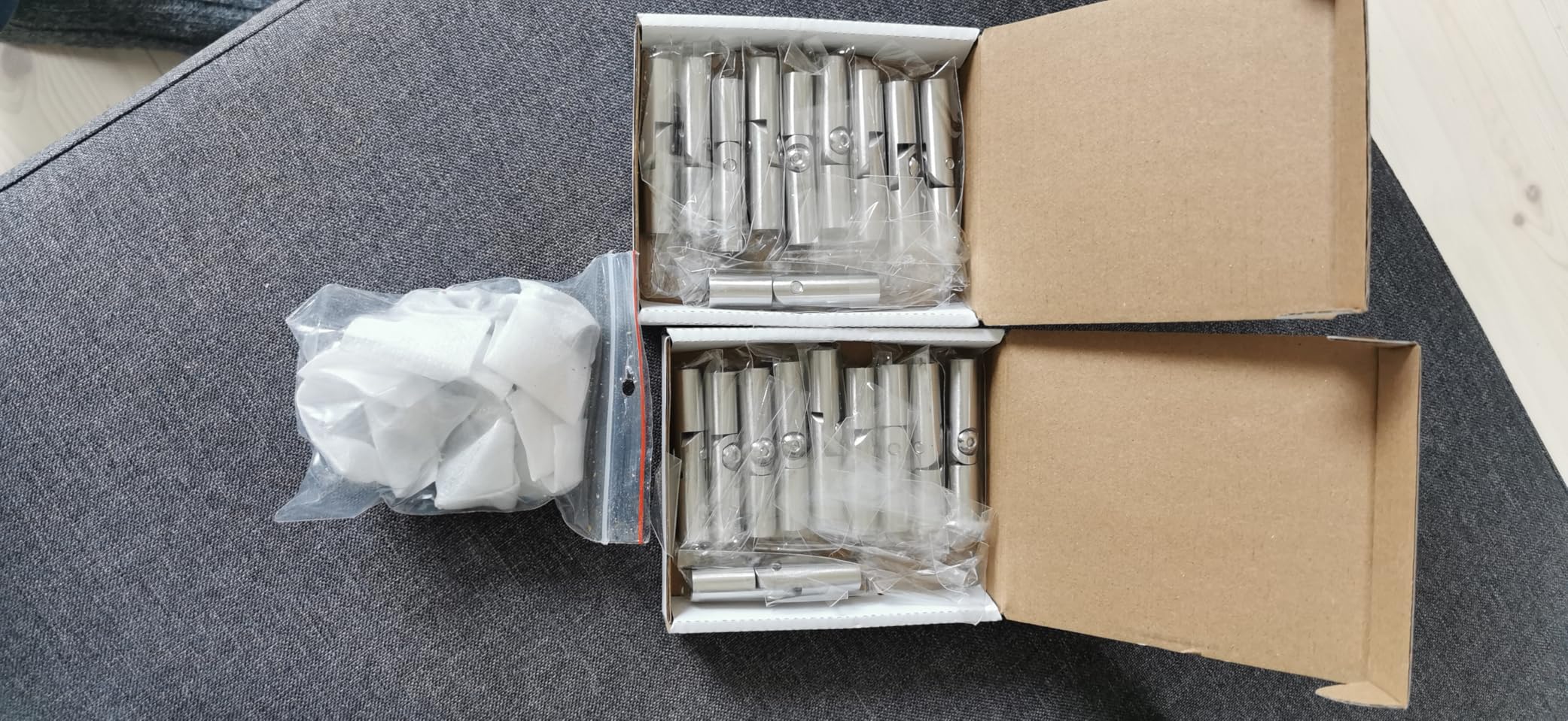 PRIOstahl Geländerbau Gelenkverbinder 12mm V2A 4 Stück