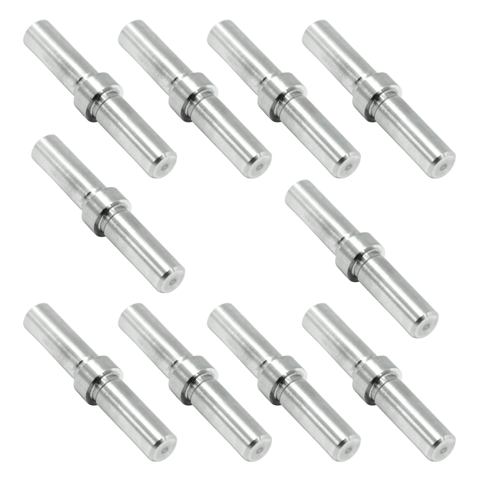 PRIOstahl Geländerbau Stabverbinder 12x1,5mm V2A 10 Stück